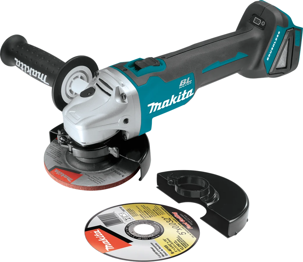Makita 18V LXT brushless angle grinder